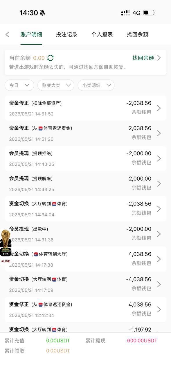 曝光9U给平台,盈利扣除不给提现完全没有信任度!